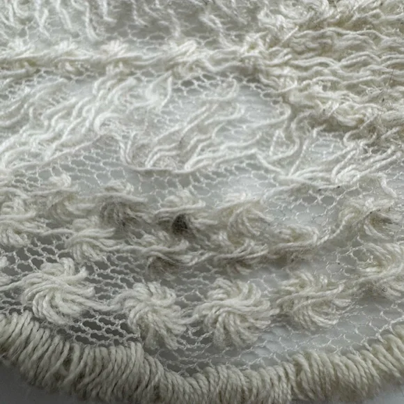 Tea n Rose Edwardian Inspired Elegant Lace and Crochet Maxi Dress in Cream,Large - Picture 9 of 17